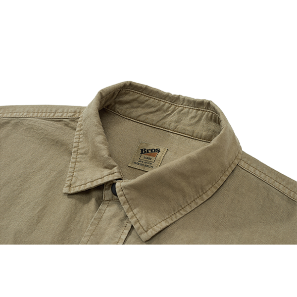 Front pocket design shirt E3014