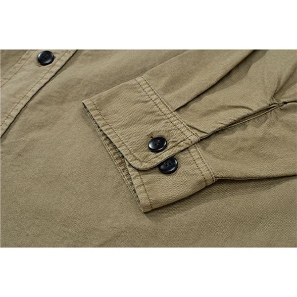 Front pocket design shirt E3014