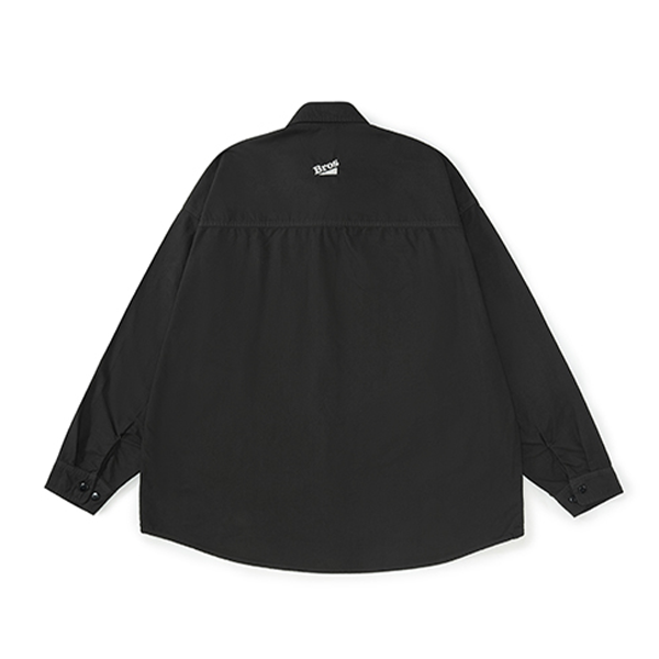 Front pocket design shirt E3014