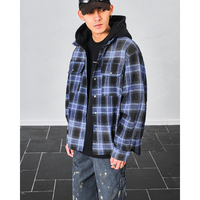 Front button design hoodie E1022