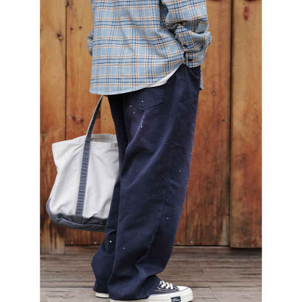 Front pocket design pants E054