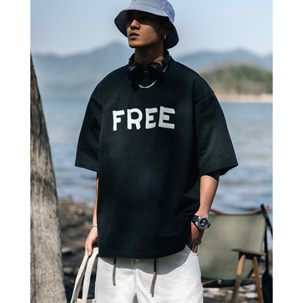 Front logo design Tee E1040