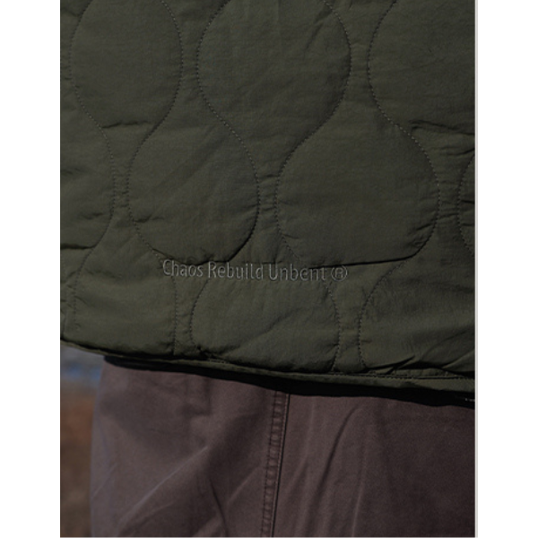 Front button design jacket E027