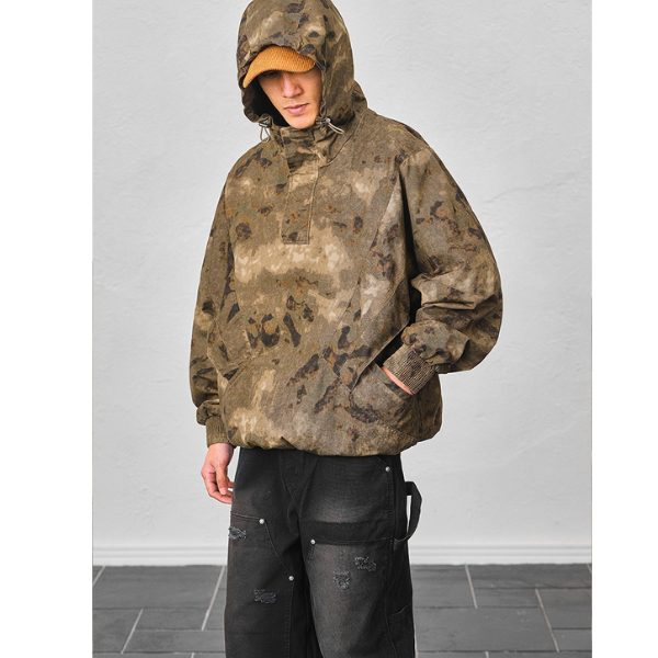 Camouflage design jacket E1021