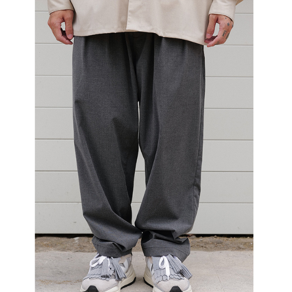 Wide silhouette pants E1017