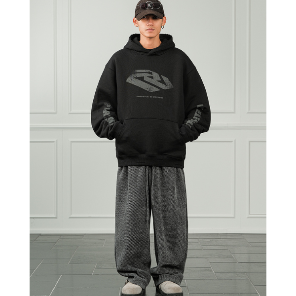 Front print design hoodie E1011