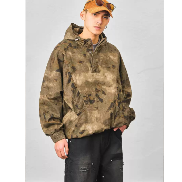 Camouflage design jacket E1021