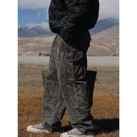 Camouflage design pants E1016
