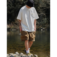 Front pocket design Tee E1051