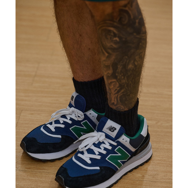 Back logo design socks E065