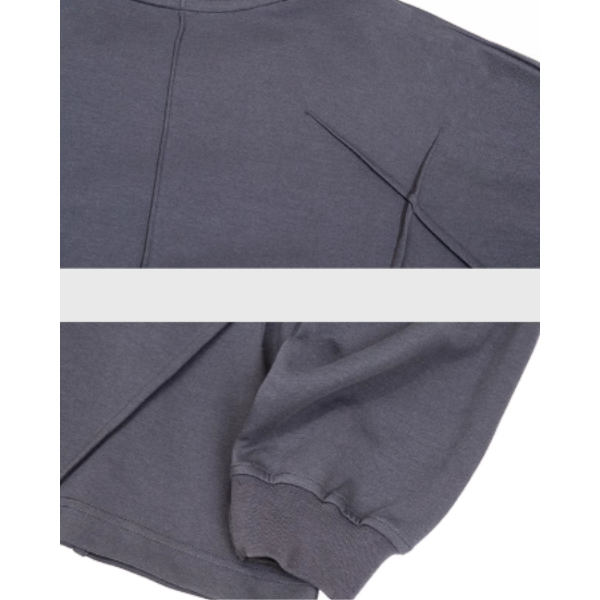 Front pocket design L/C Tee E1009