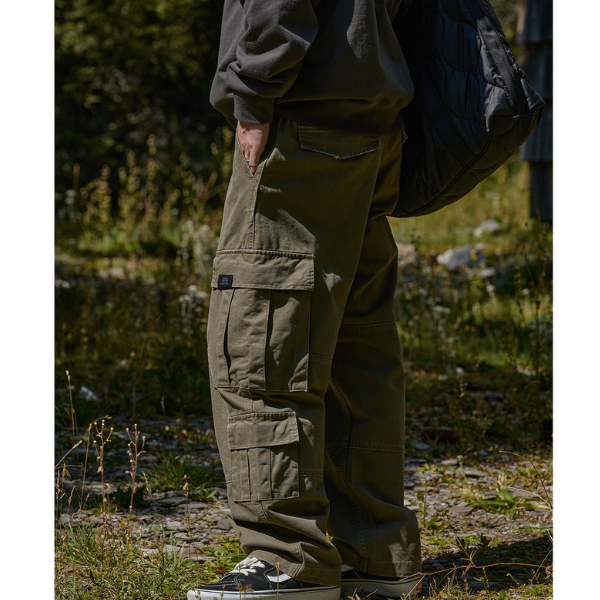 Mulch pocket design pants E1008