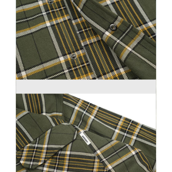 Front pocket design shirt E1029