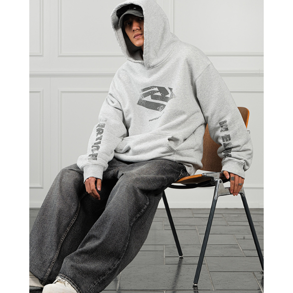 Front print design hoodie E1011