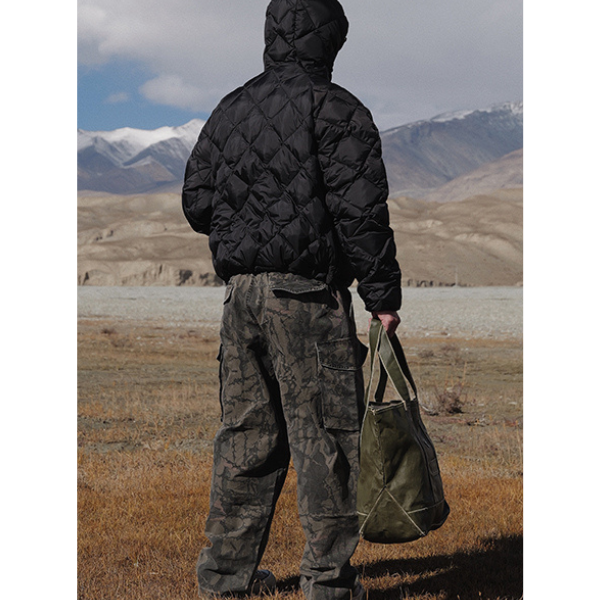 Camouflage design pants E1016