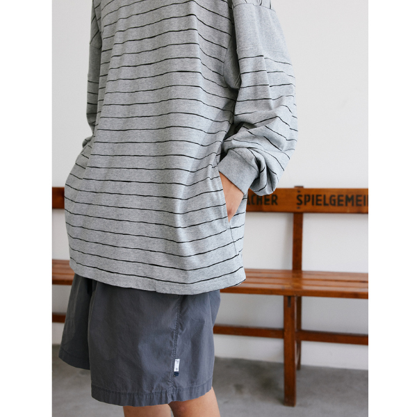 Border color design L/C Tee E1005