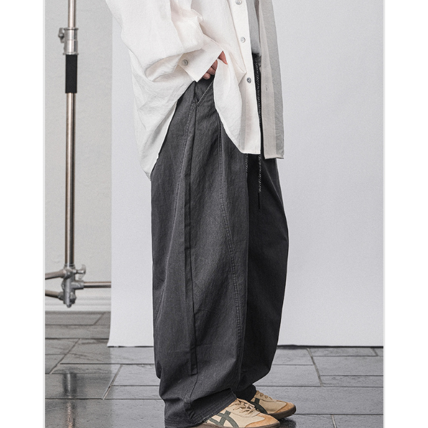 Wide silhouette pants E1014
