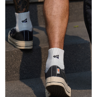Back logo design socks E065