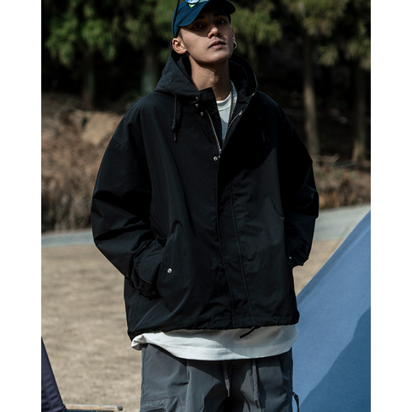 Front pocket design jacket E1023
