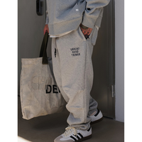 Front pocket design sweat pants E046