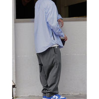 Wide silhouette pants E1017