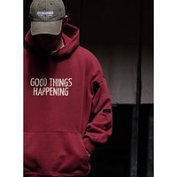 Front letters design hoodie E021