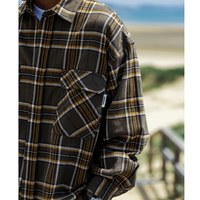 Front pocket design shirt E1029
