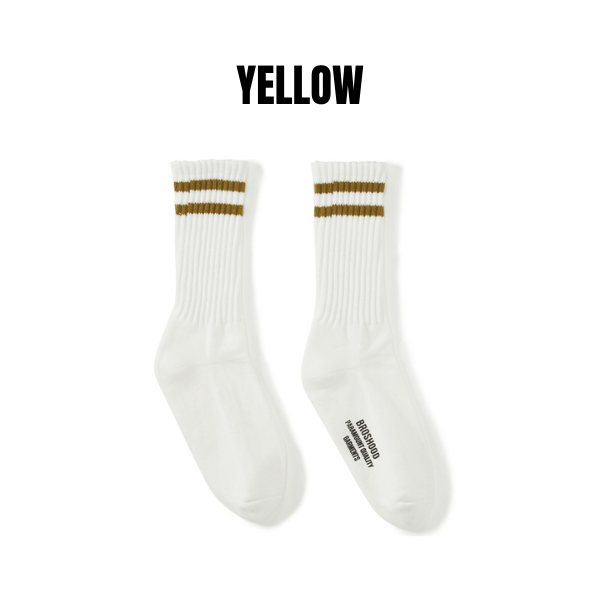 Border color design socks E063