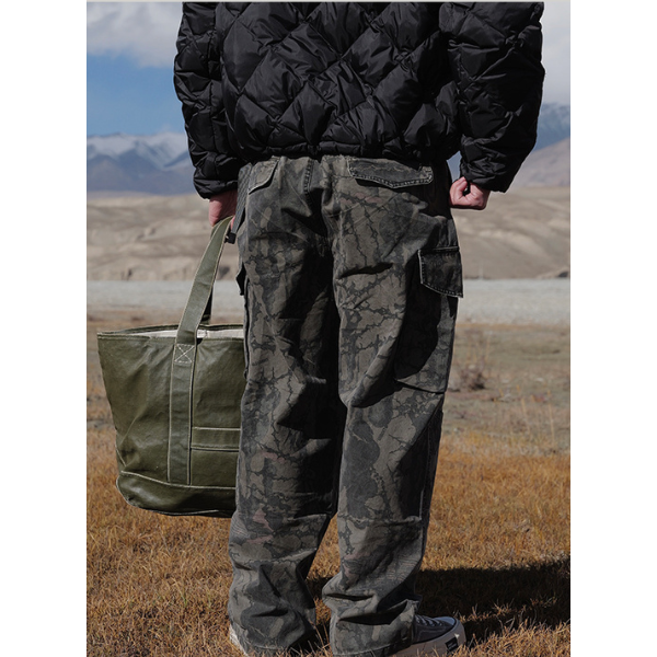 Camouflage design pants E1016