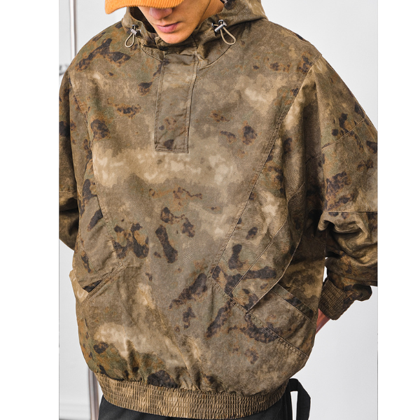 Camouflage design jacket E1021