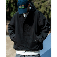 Front pocket design jacket E1023