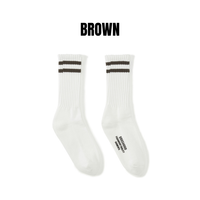 Border color design socks E063