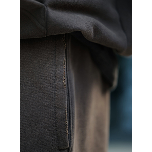 Front pocket design sweat pants E051