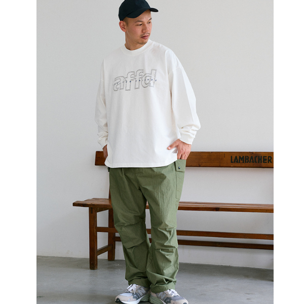 Front logo design L/C Tee E1006