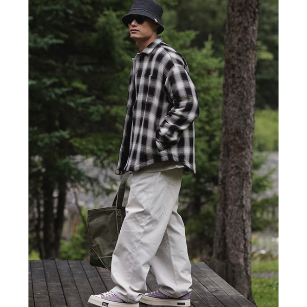 Front pocket design pants E054