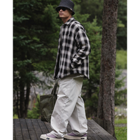 Front pocket design pants E054