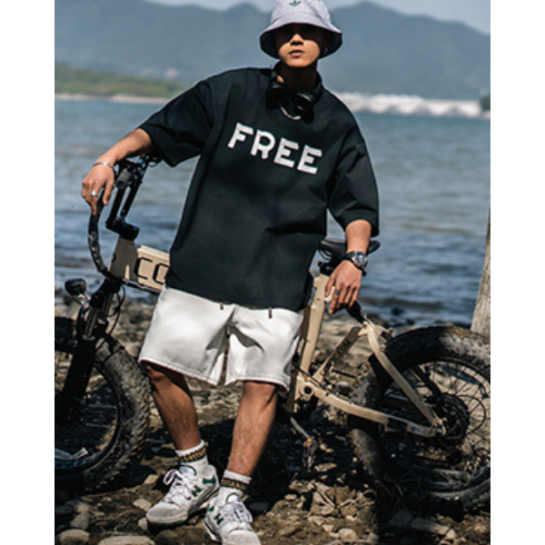 Front logo design Tee E1040