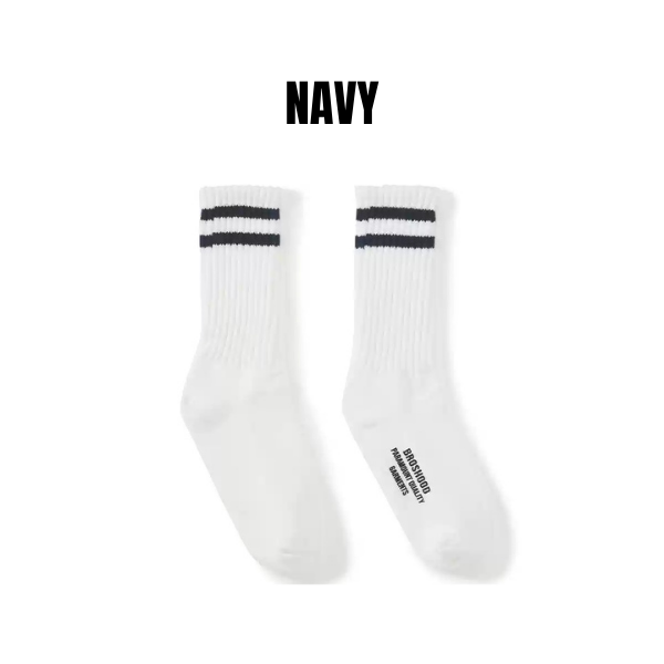 Border color design socks E063