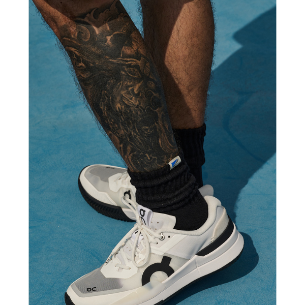 Side logo design socks E066