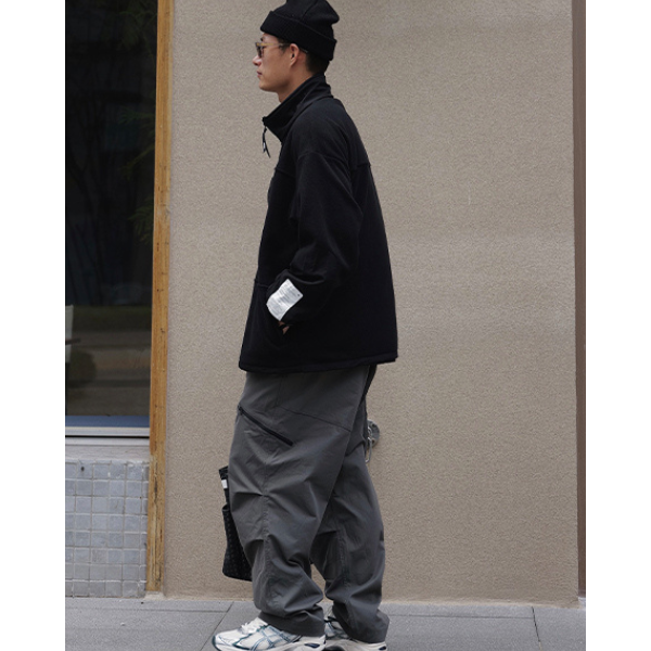 Front pocket design jacket E1015