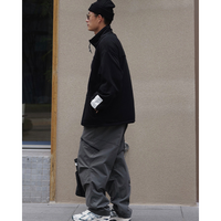 Front pocket design jacket E1015