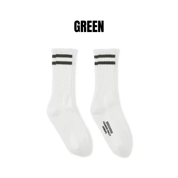 Border color design socks E063