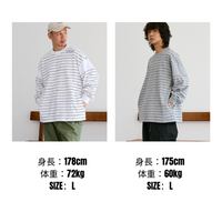 Border color design L/C Tee E1005