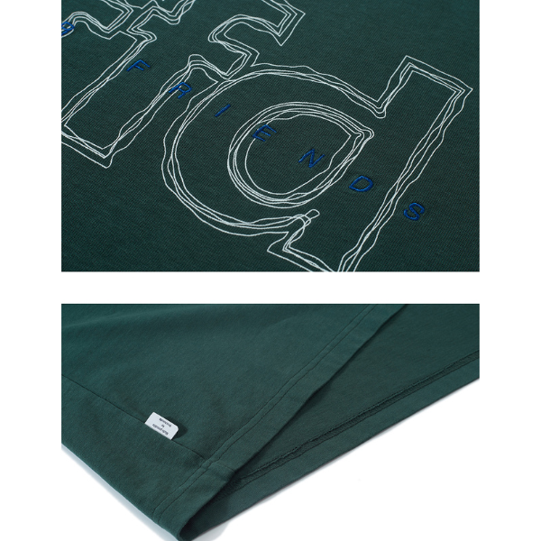 Front logo design L/C Tee E1006