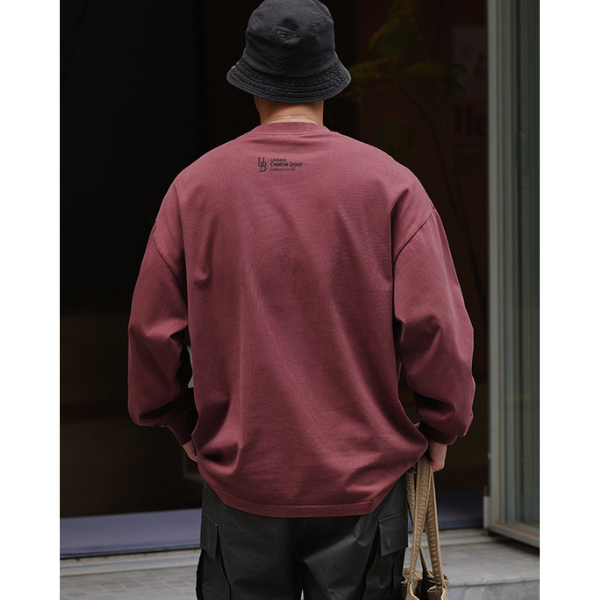 Back letter design L/C Tee E056