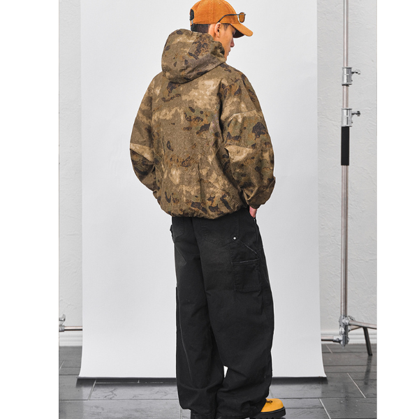 Camouflage design jacket E1021