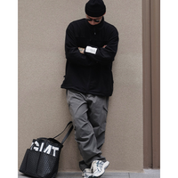 Front pocket design jacket E1015