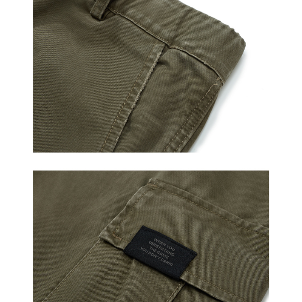 Mulch pocket design pants E1008