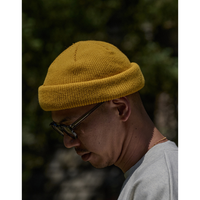 Plain color hat E044