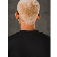Plain color design sweat E1034